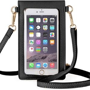 AnsTOP Lightweight Leather Phone Purse